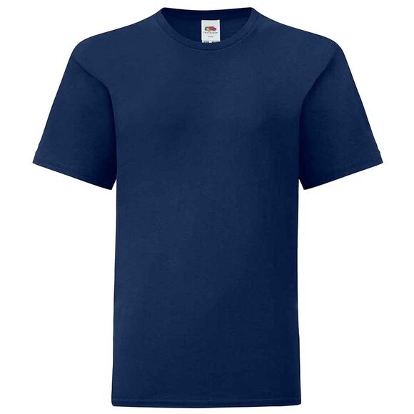 Fruit of the Loom Other - Fruit of the Loom Childrens/Kids Iconic T-Shirt / Navy
